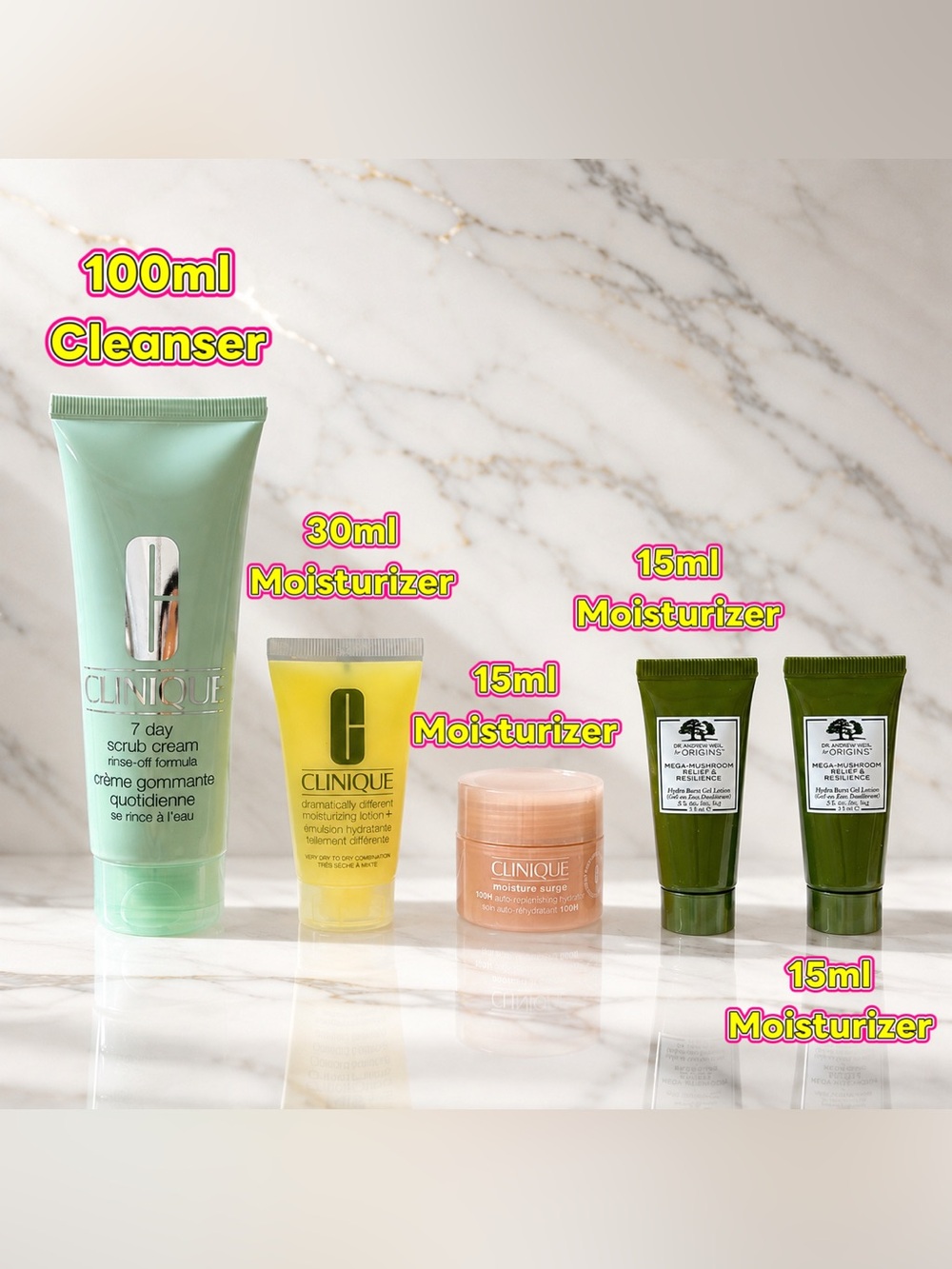 Clinique and Origins Skincare Set